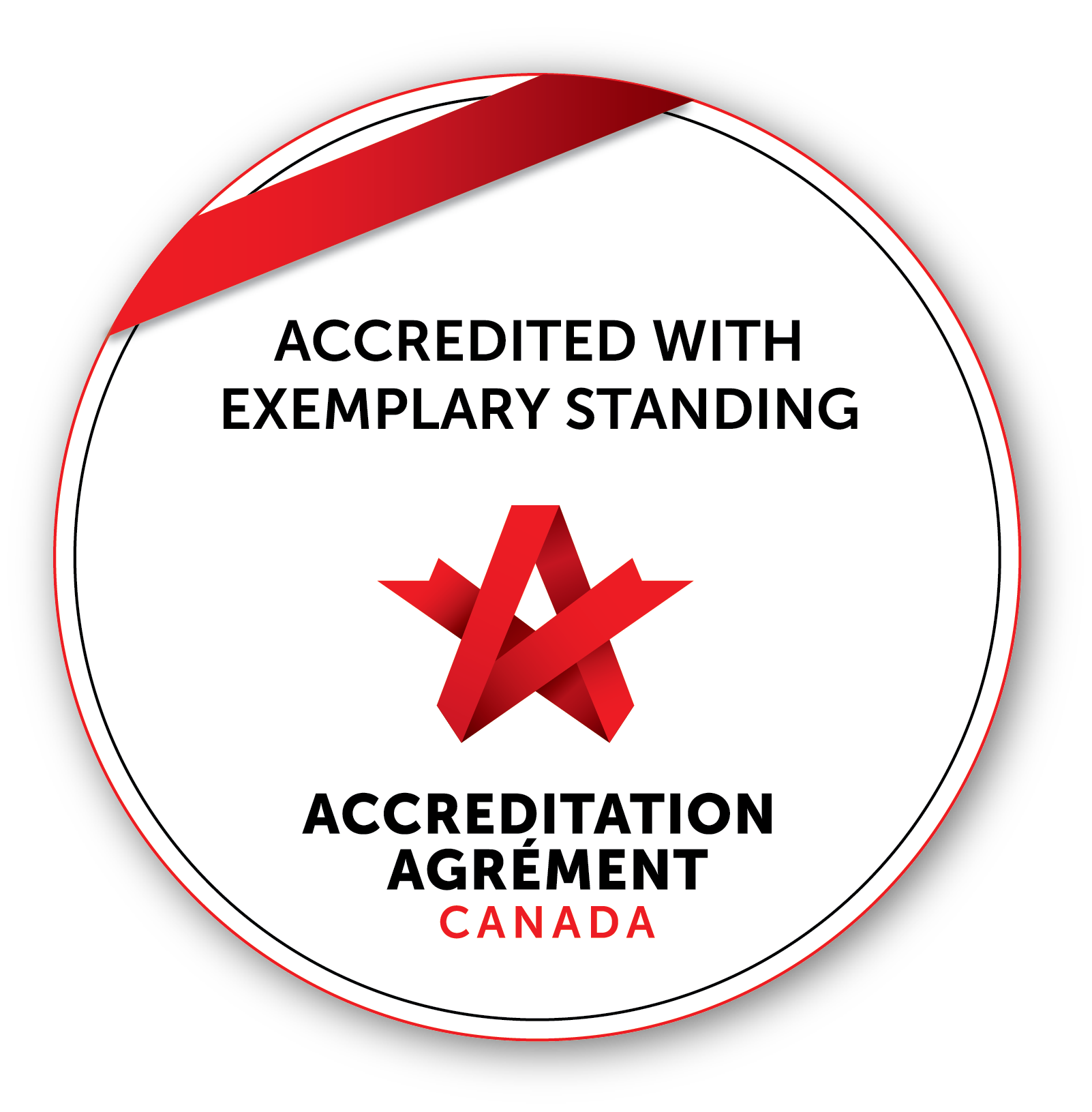 Accredited with Exemplary Standing